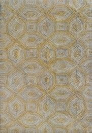 Dynamic Rugs ARIANA 8181-790 Gold and Dark Grey